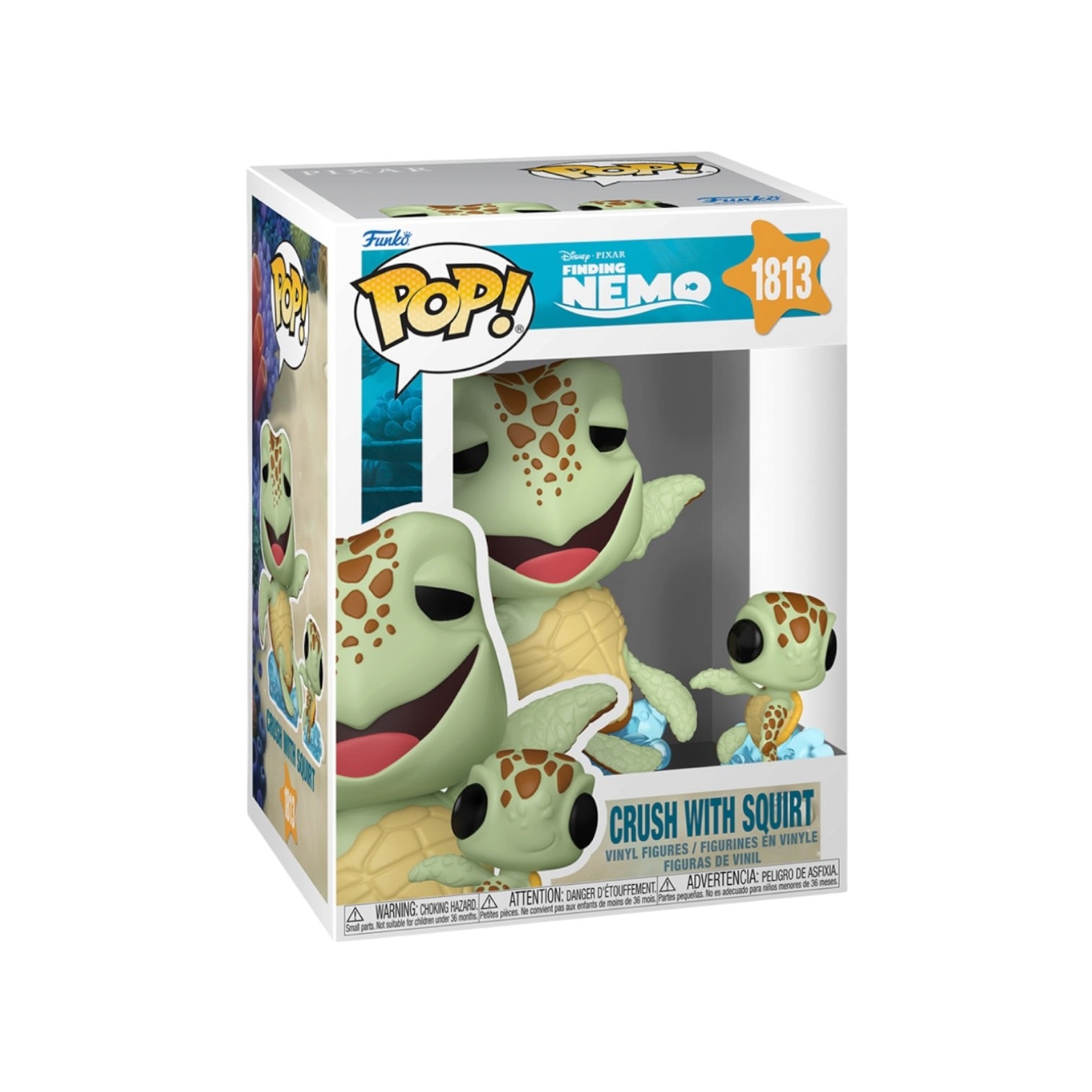 Crush with Squirt #1813 Funko Pop! & Buddy - Finding Nemo - Pixar - PREORDER