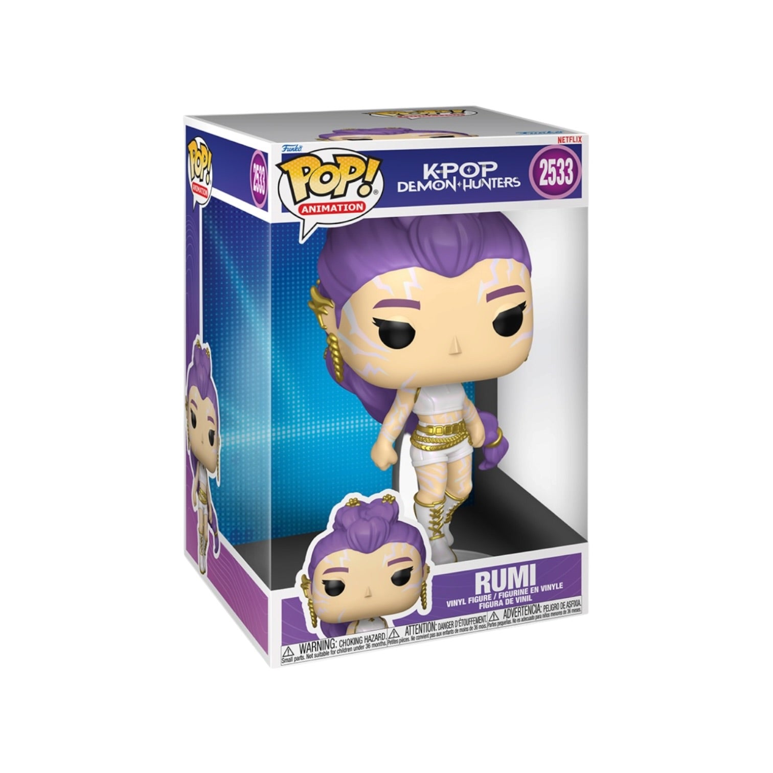 Rumi #2533 Funko Pop Jumbo - KPOP Demon Hunters - PREORDER