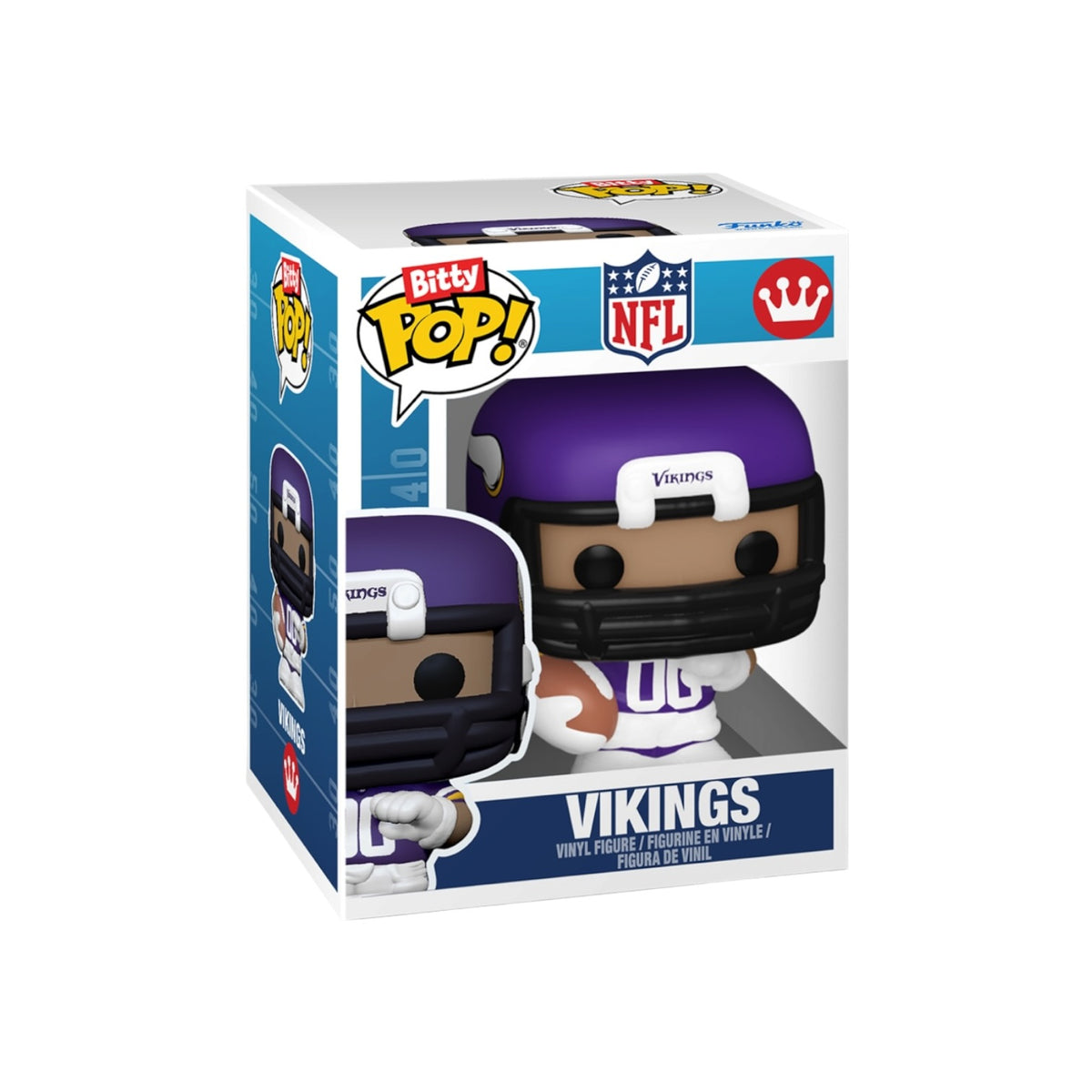 Helmet & Player Vikings Funko Bitty Pop! - Minnesota Vikings - NFL
