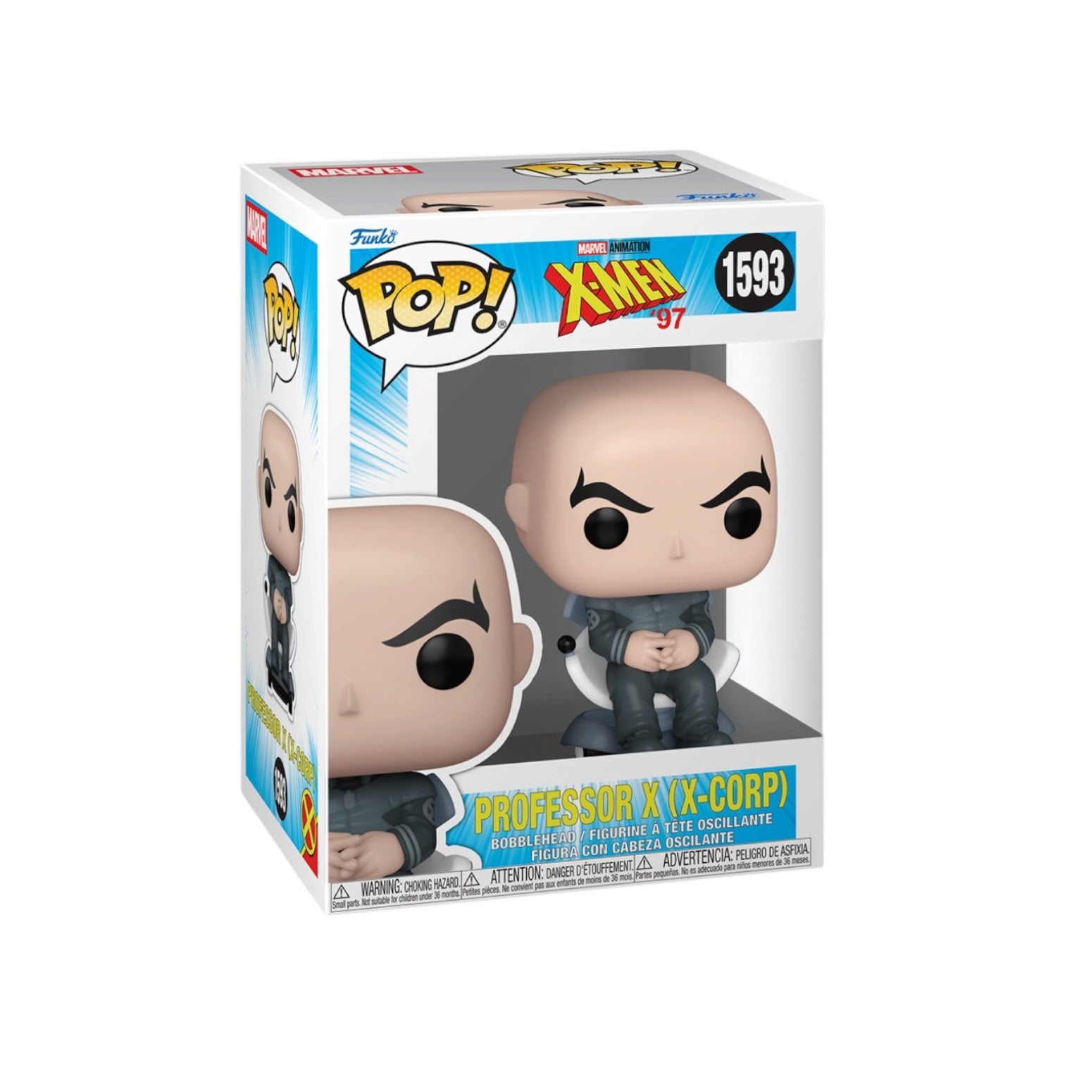 Professor X (X-Corp) #1593 Funko Pop! - X-Men'97 - PREORDER