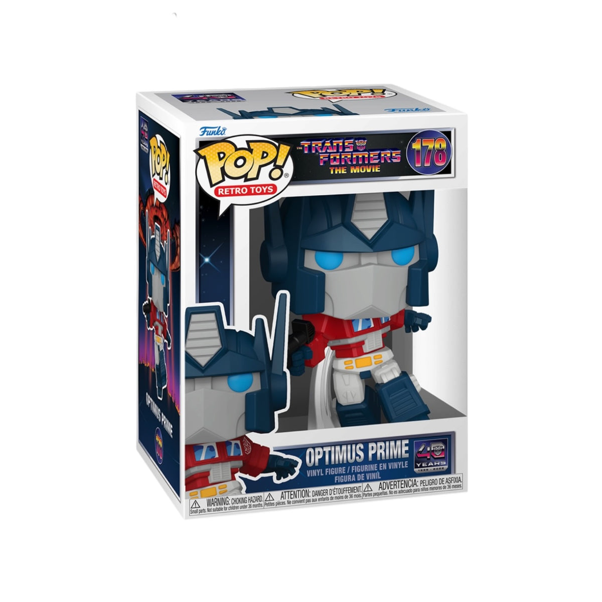 Optimus Prime (40th Anniversary) #178 Funko Pop! - The Transformers: The Movie - PREORDER