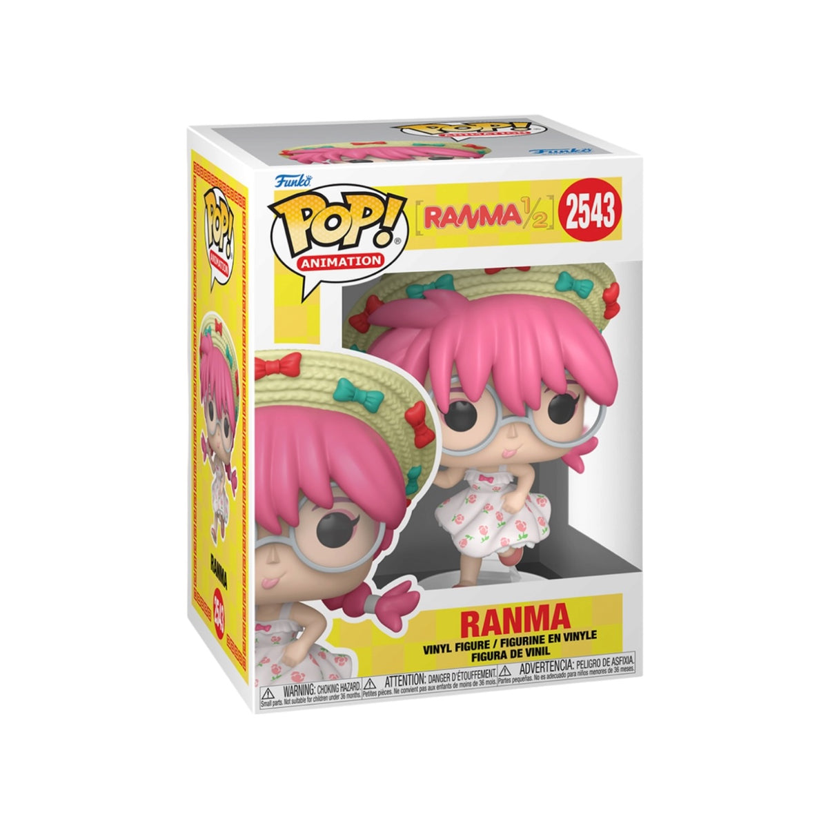 Ranma (Floral Dress) #2543 Funko Pop! - Ranma 1/2 - Chance Of Chase - PREORDER