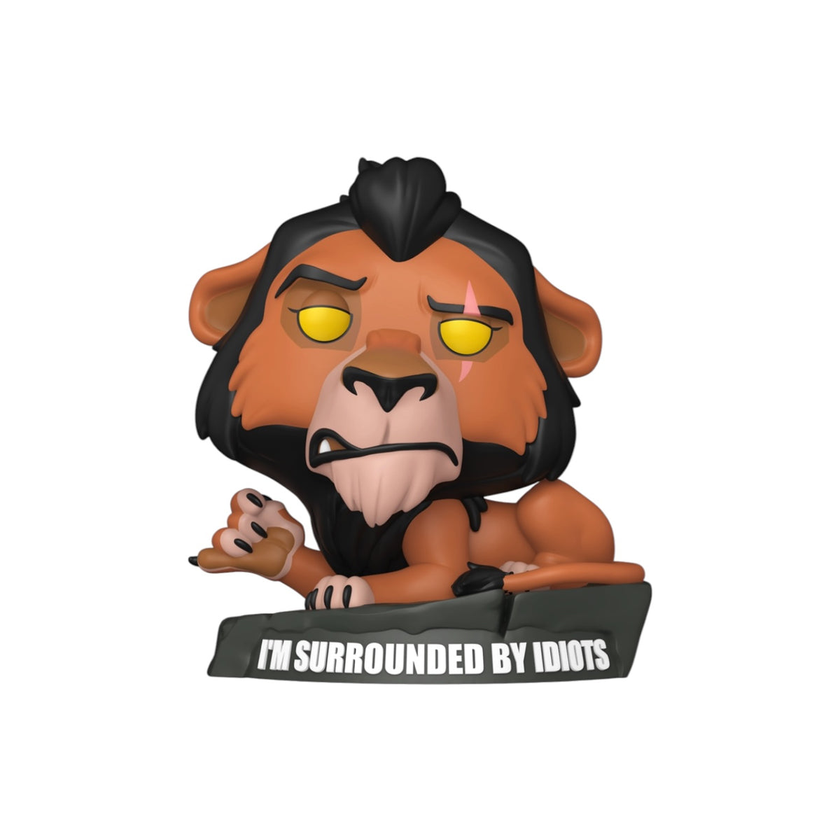 Scar (Surrounded by Idiot Meme) #1801 Funko Pop! - Disney Villains - PREORDER