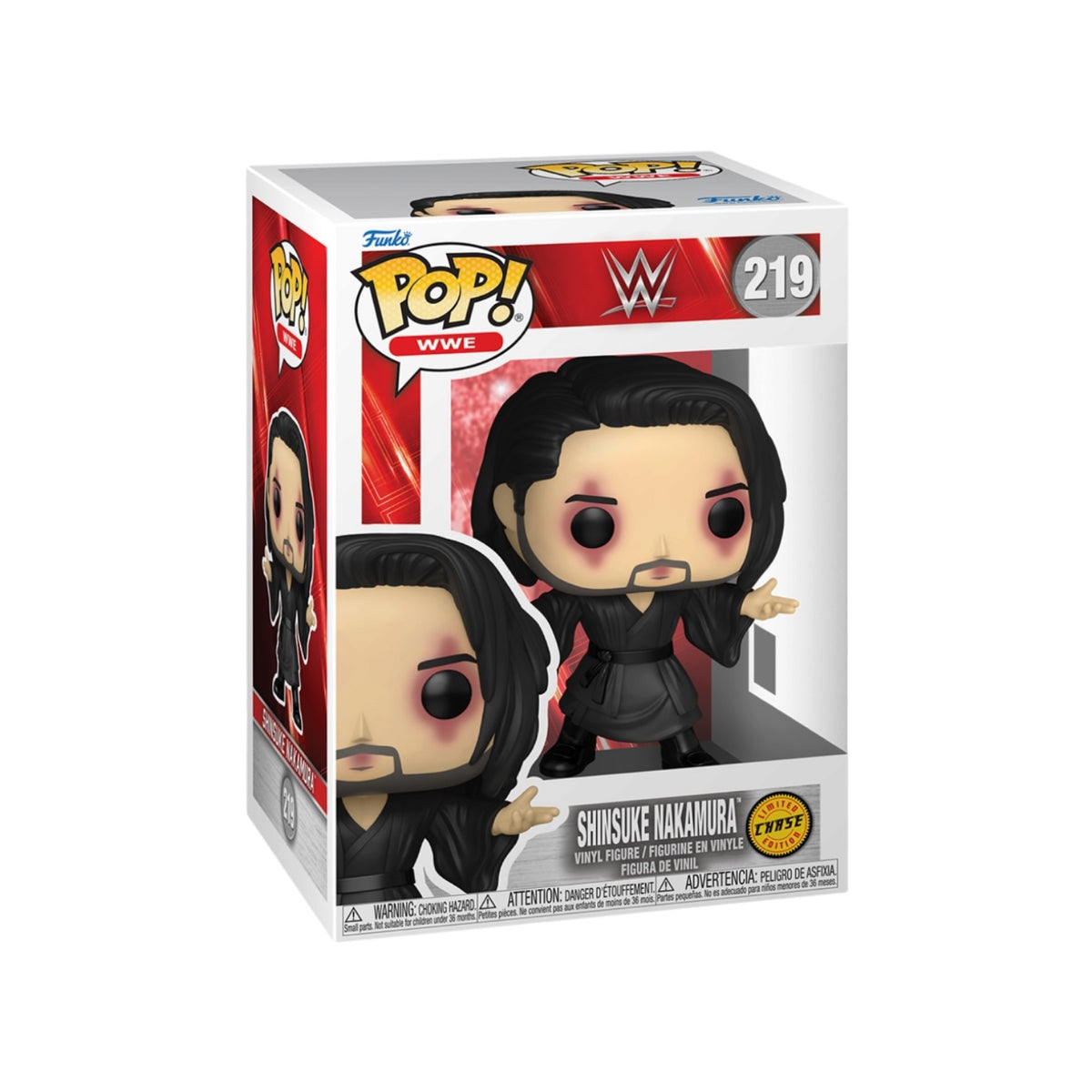 Shinsuke Nakamura #219 Funko Pop! - WWE - Chance of Chase - PREORDER