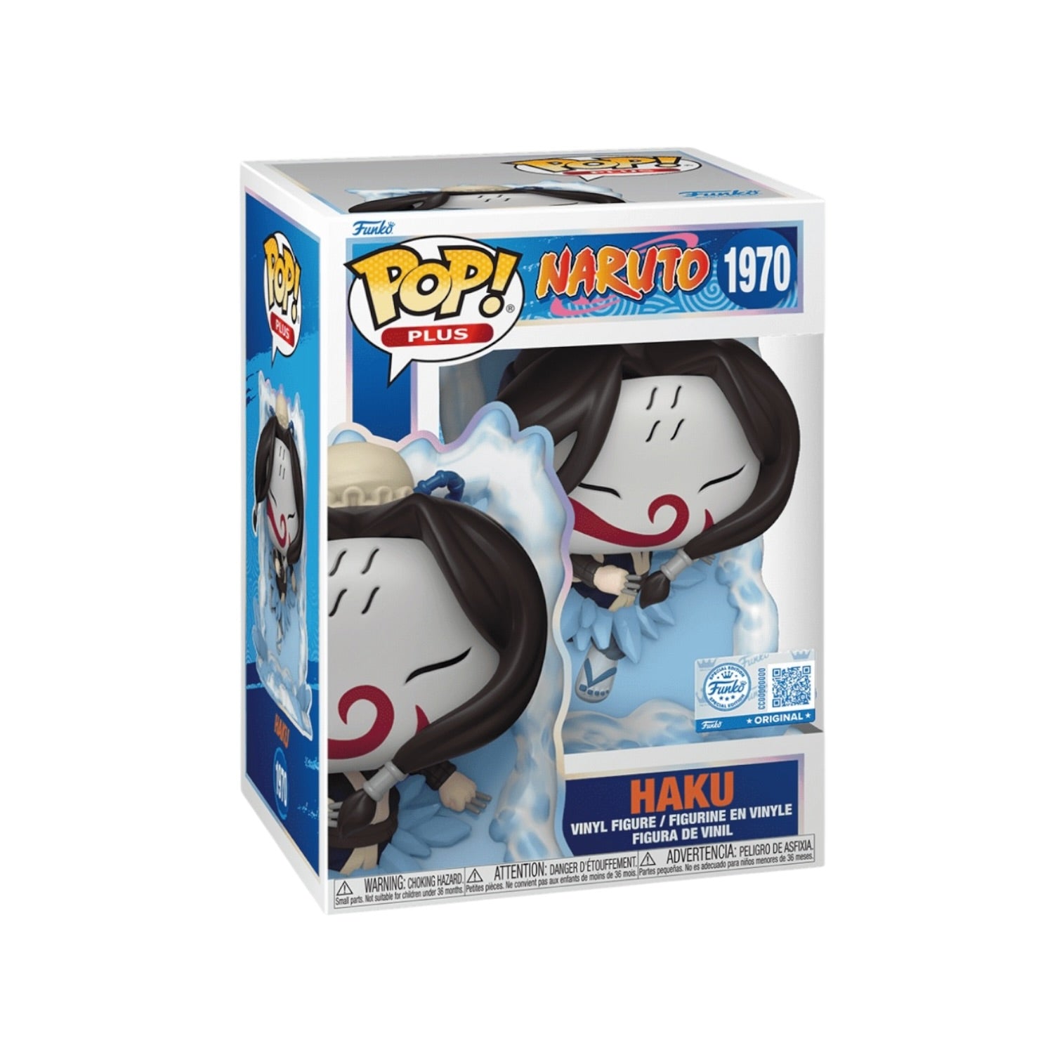 Haku #1970 Funko Pop! Plus - Naruto - Funko Exclusive