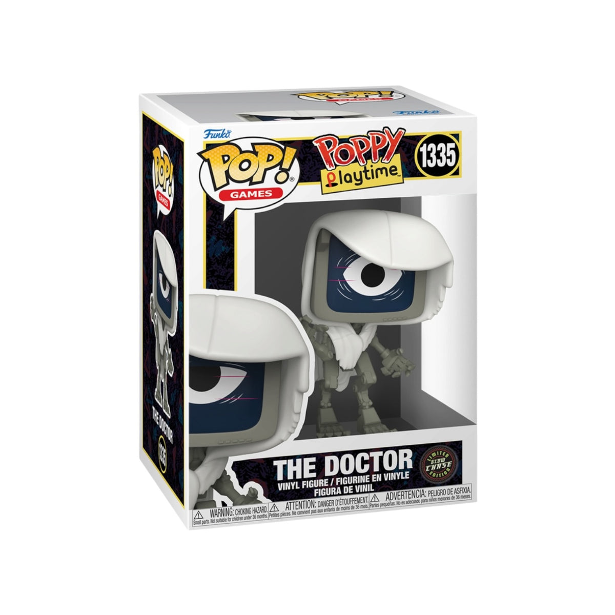 The Doctor (Harley Sawyer) #1335 Funko Pop! - Poppy Playtime - Chance of Glow Chase - PREORDER
