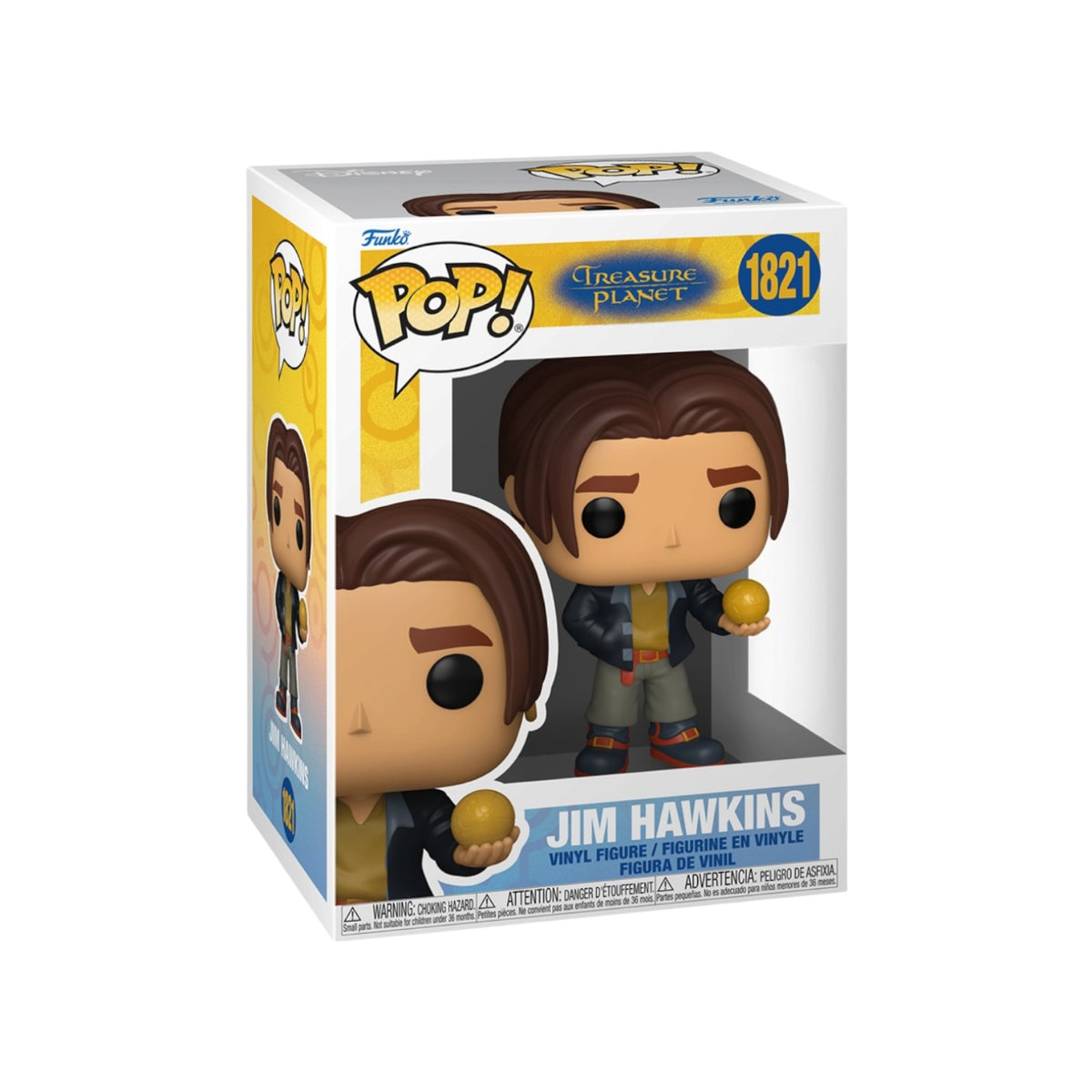 Jim Hawkins with Map #1821 Funko Pop! - Treasure Planet - PREORDER