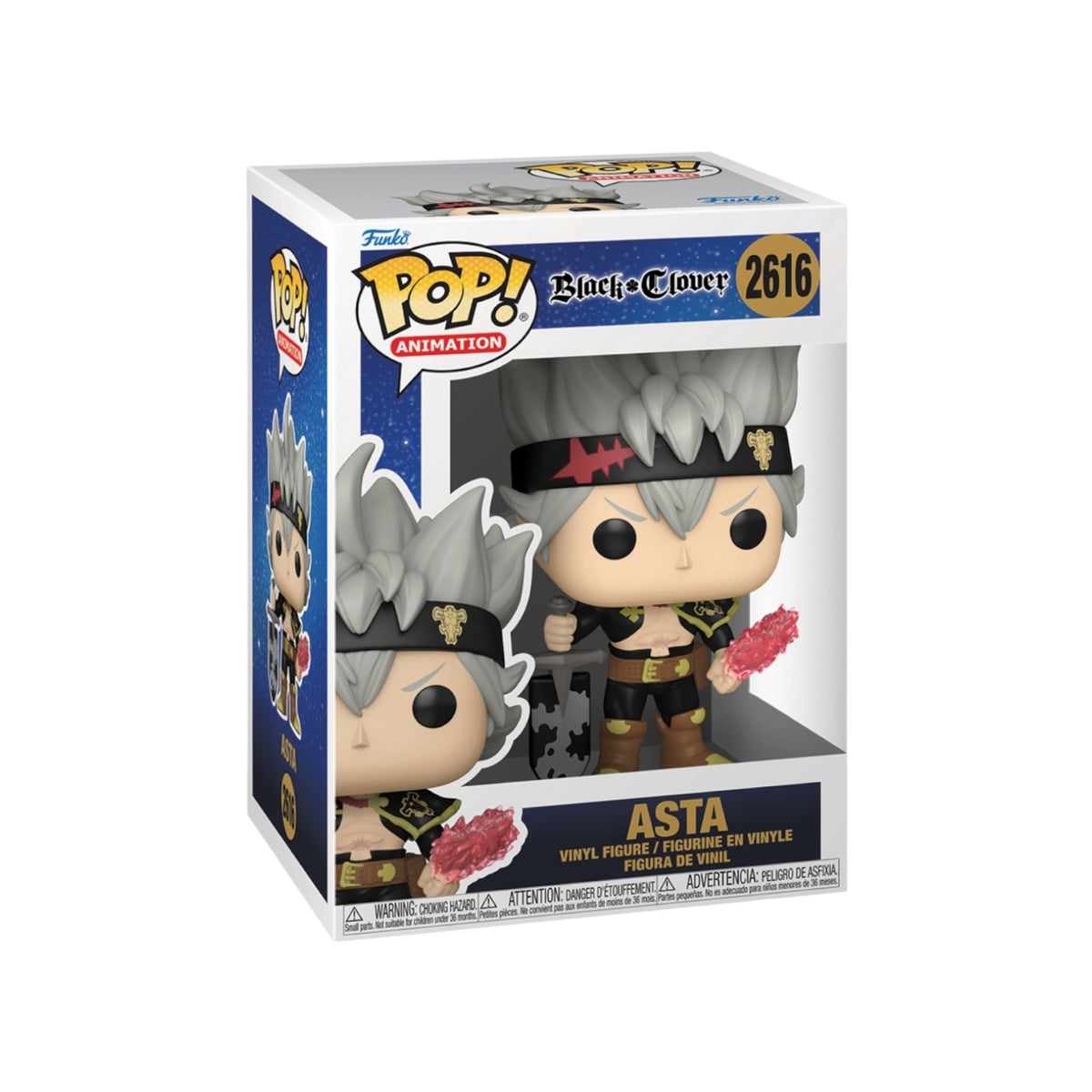 Asta with Devil Arm #2616 Funko Pop! - Black Clover - PREORDER
