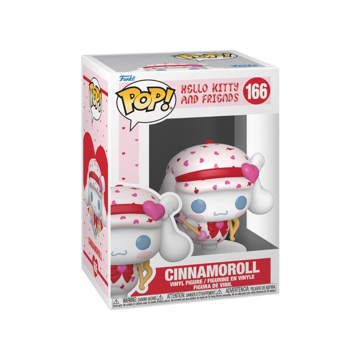 Cinnamoroll (Valentine Heart Outfit) #166 Funko Pop! - Hello Kitty and Friends - PREORDER