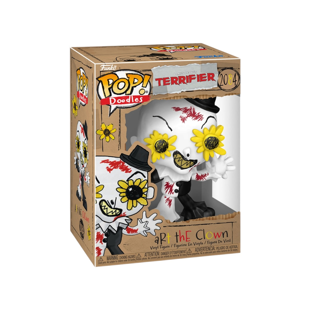 Art the Clown (Doodles) #2084 Funko Pop! - Terrifier