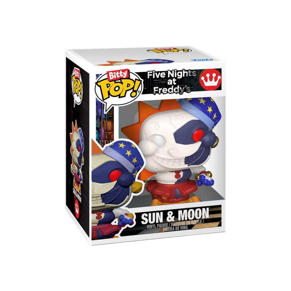 Freddy and Sun & Moon 2 Pack Funko Bitty Pop! - Five Nights At Freddy's