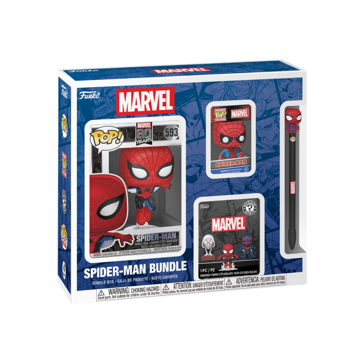 Spider-Man 4-Pack Bundle Funko Pop! - Spider-Man
