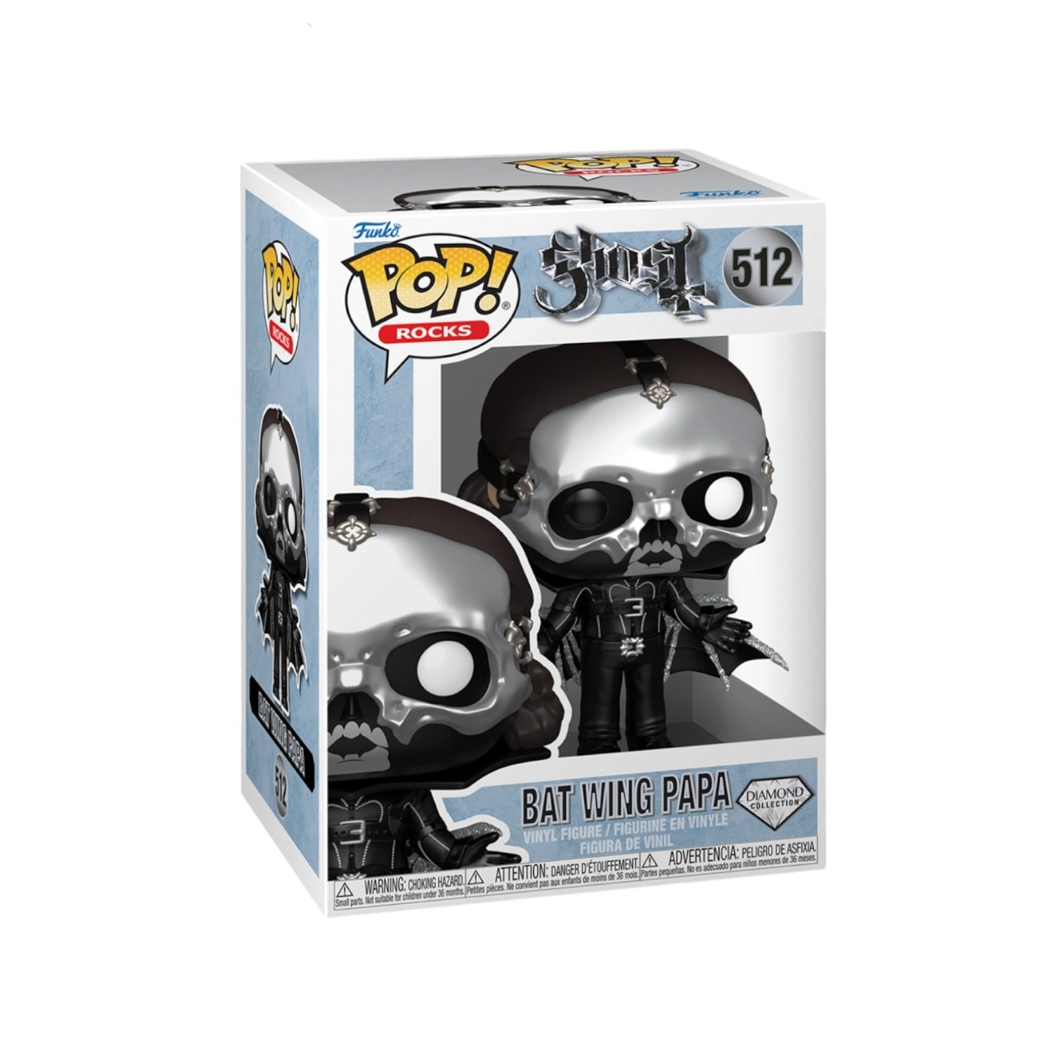 Bat Wing Papa (Diamond) (Glitter) #512 Funko Pop! - Ghost - Coming Soon