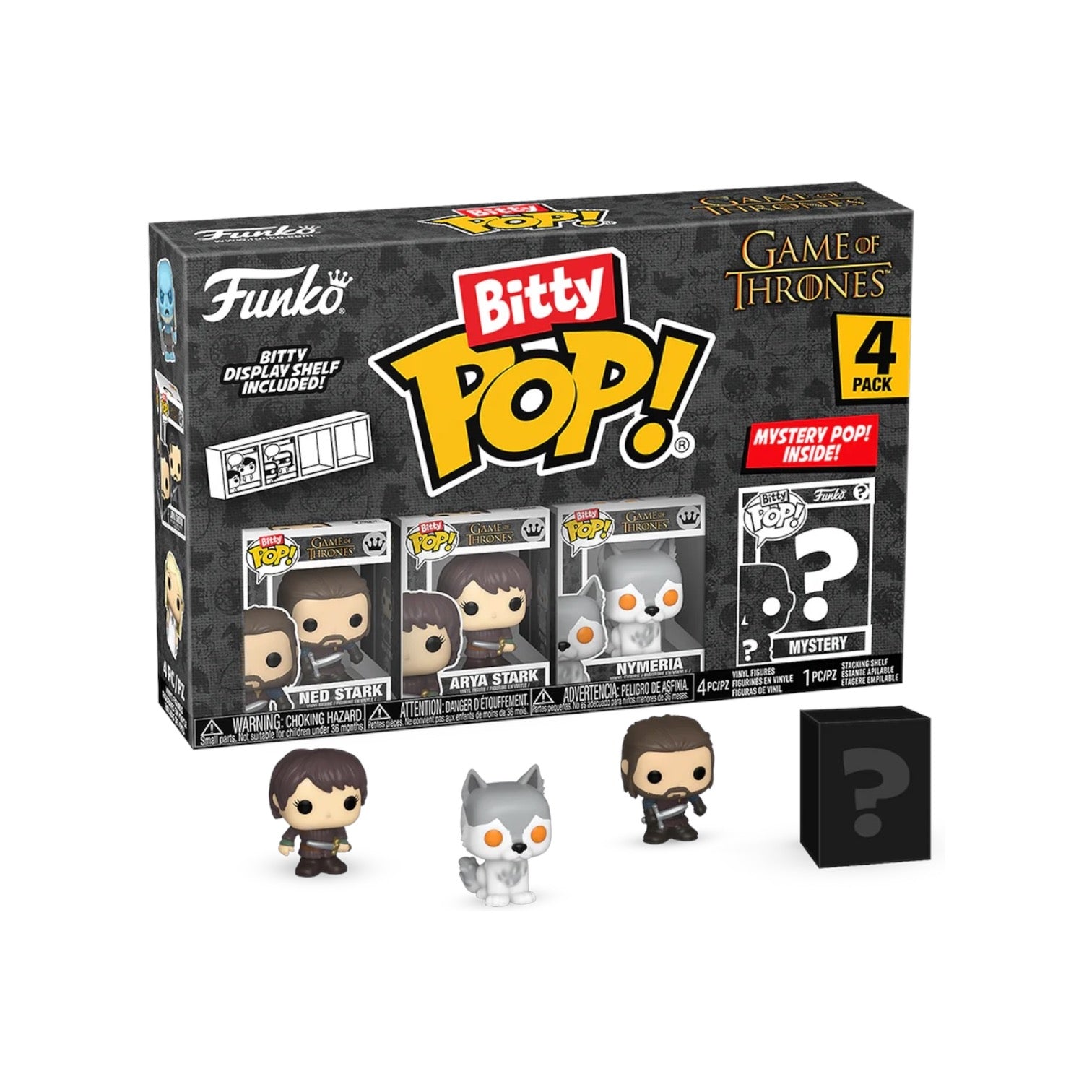 Ned Stark 4 Pack Funko Bitty Pop! - Game Of Thrones
