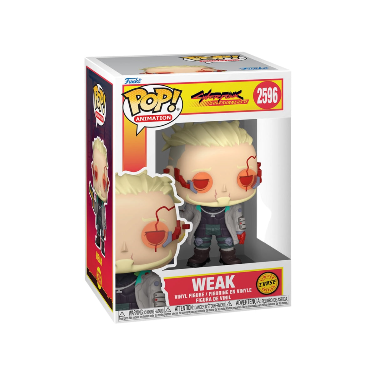 Weak #2596 Funko Pop! - Cyberpunk: Edgerunners II - Chance Of Chase - PREORDER