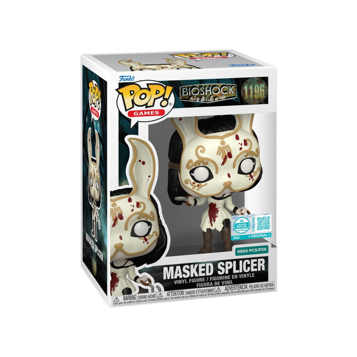 Masked Splicer #1196 Funko Pop! - Bioshock - Limited Edition Funko Exclusive 9500pcs