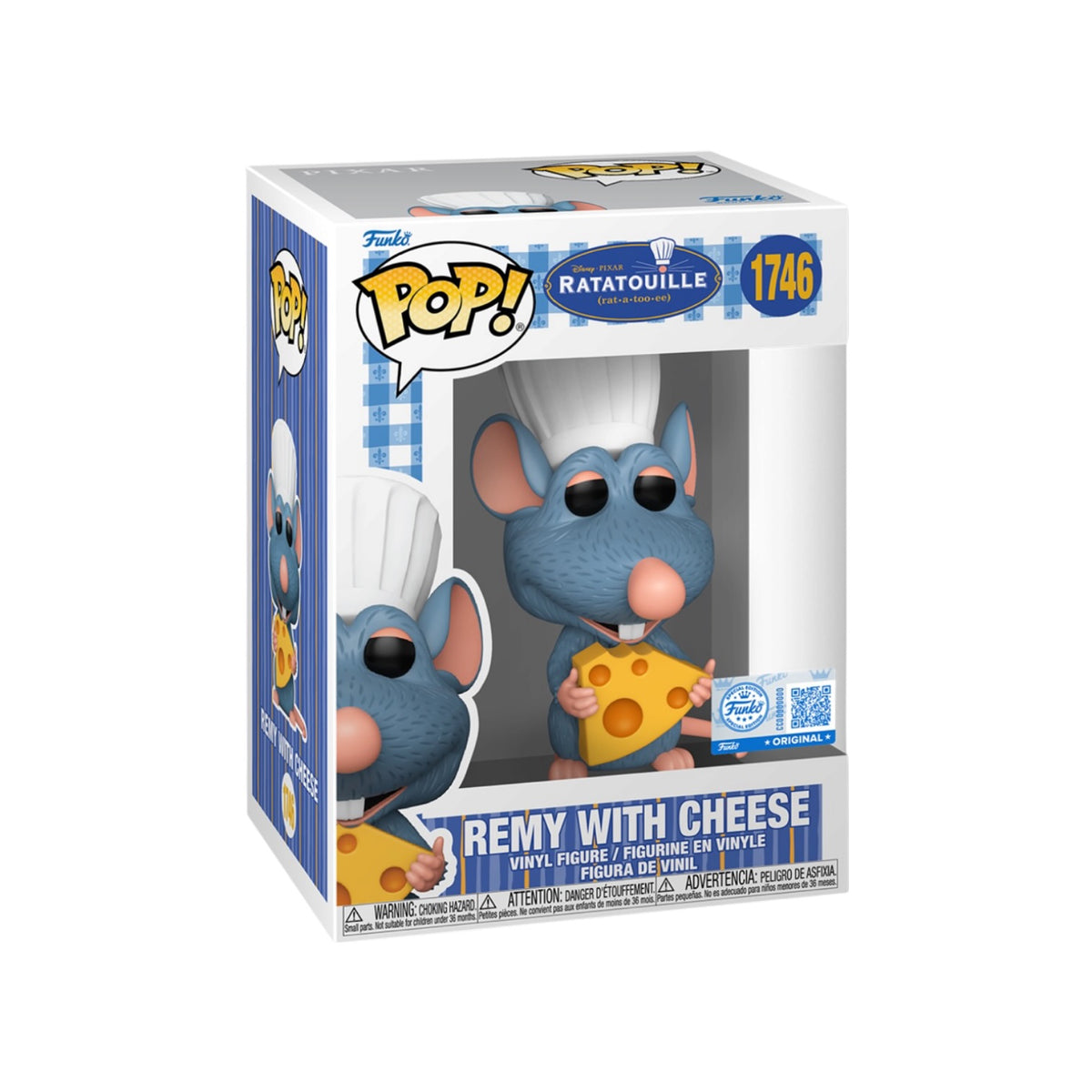 Remy with Cheese #1746 Funko Pop! - Ratatouille - Funko Exclusive