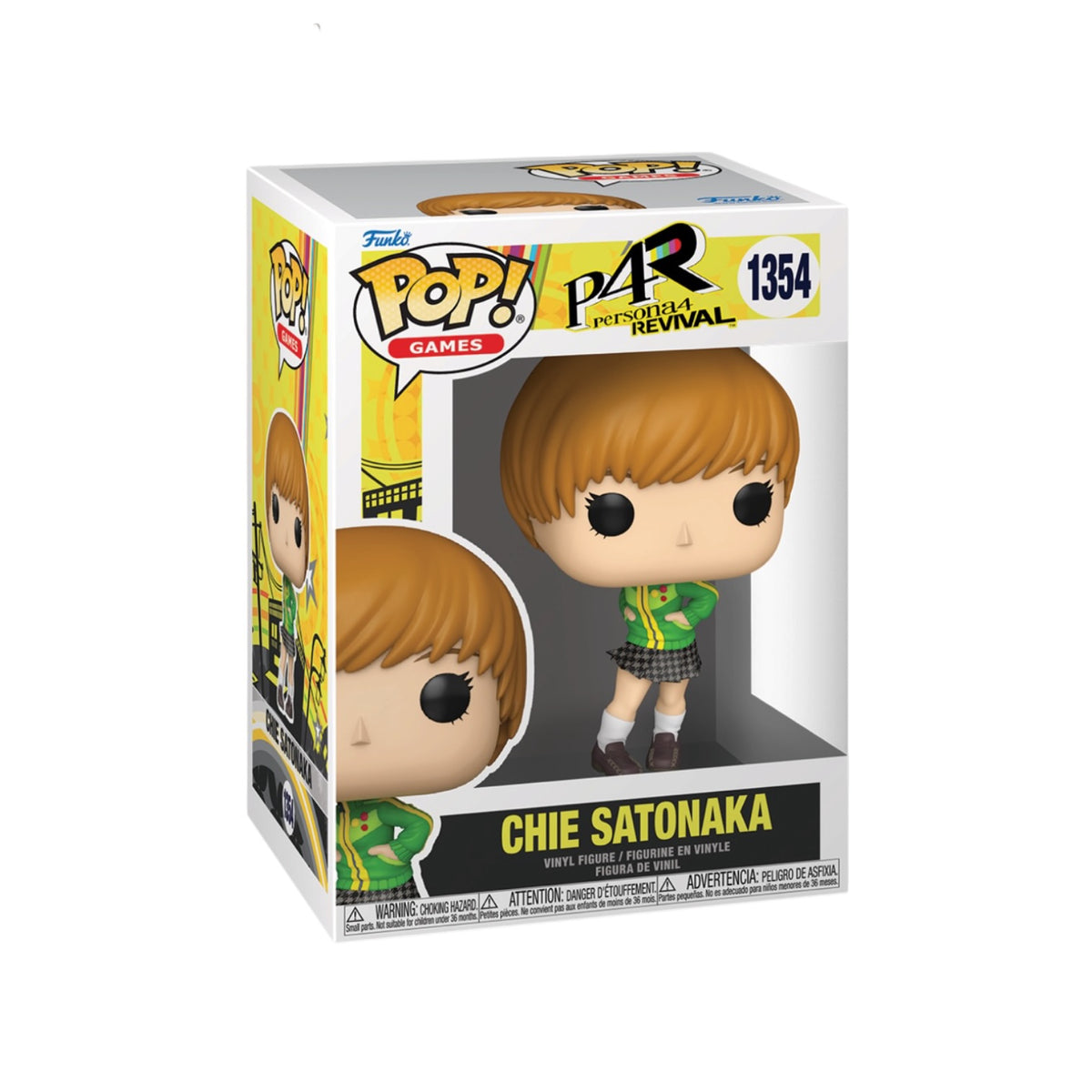 Chie Satonaka #1354 Funko Pop! - Persona 4 Revival - PREORDER