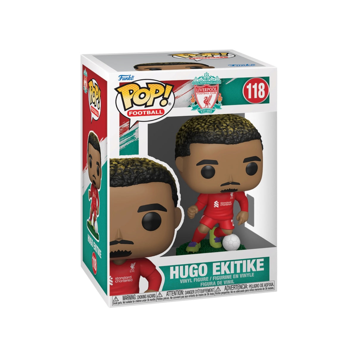 Hugo Ekitike #118 Funko Pop! - FC Liverpool - PREORDER