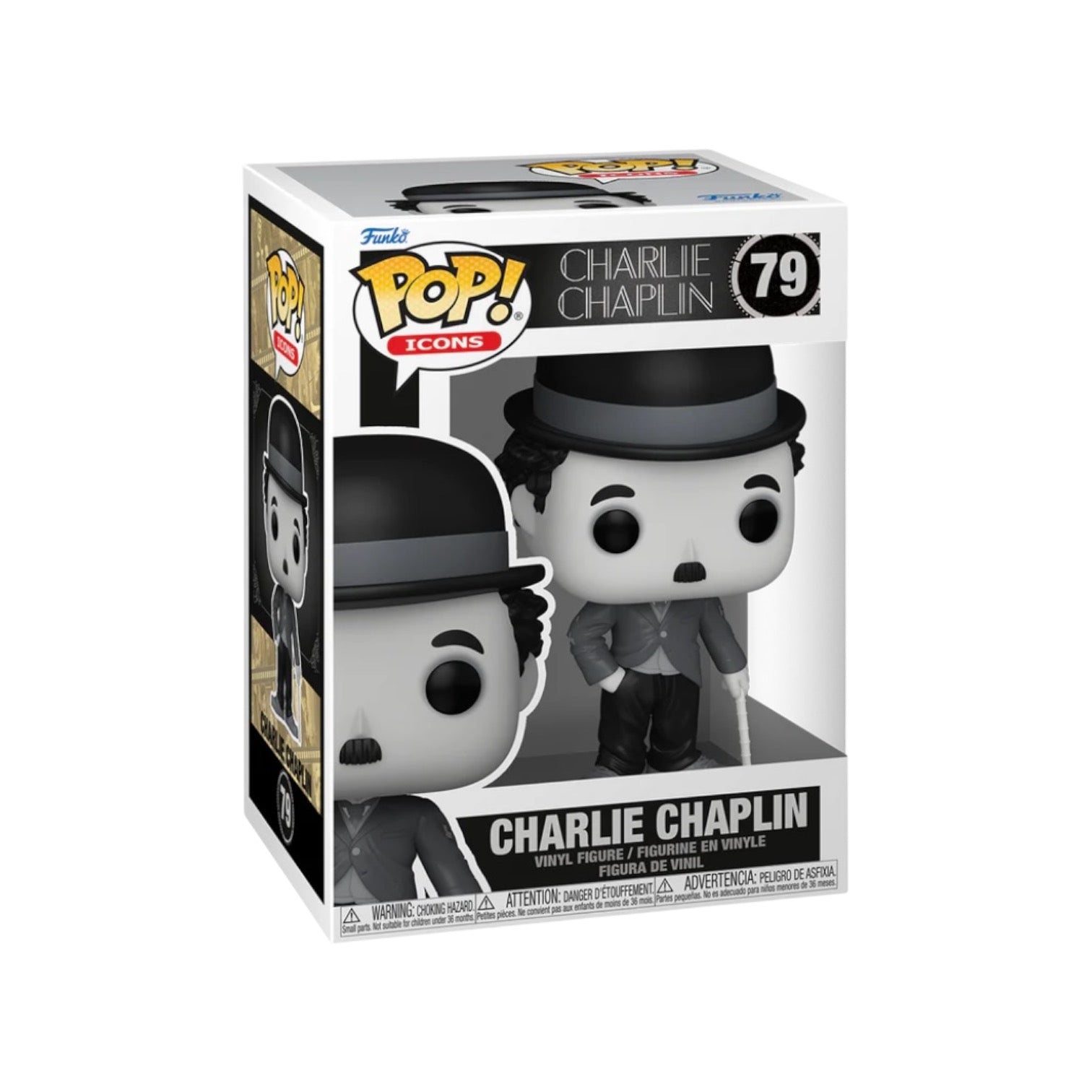 Charlie Chaplin #79 Funko Pop! - Charlie Chaplin