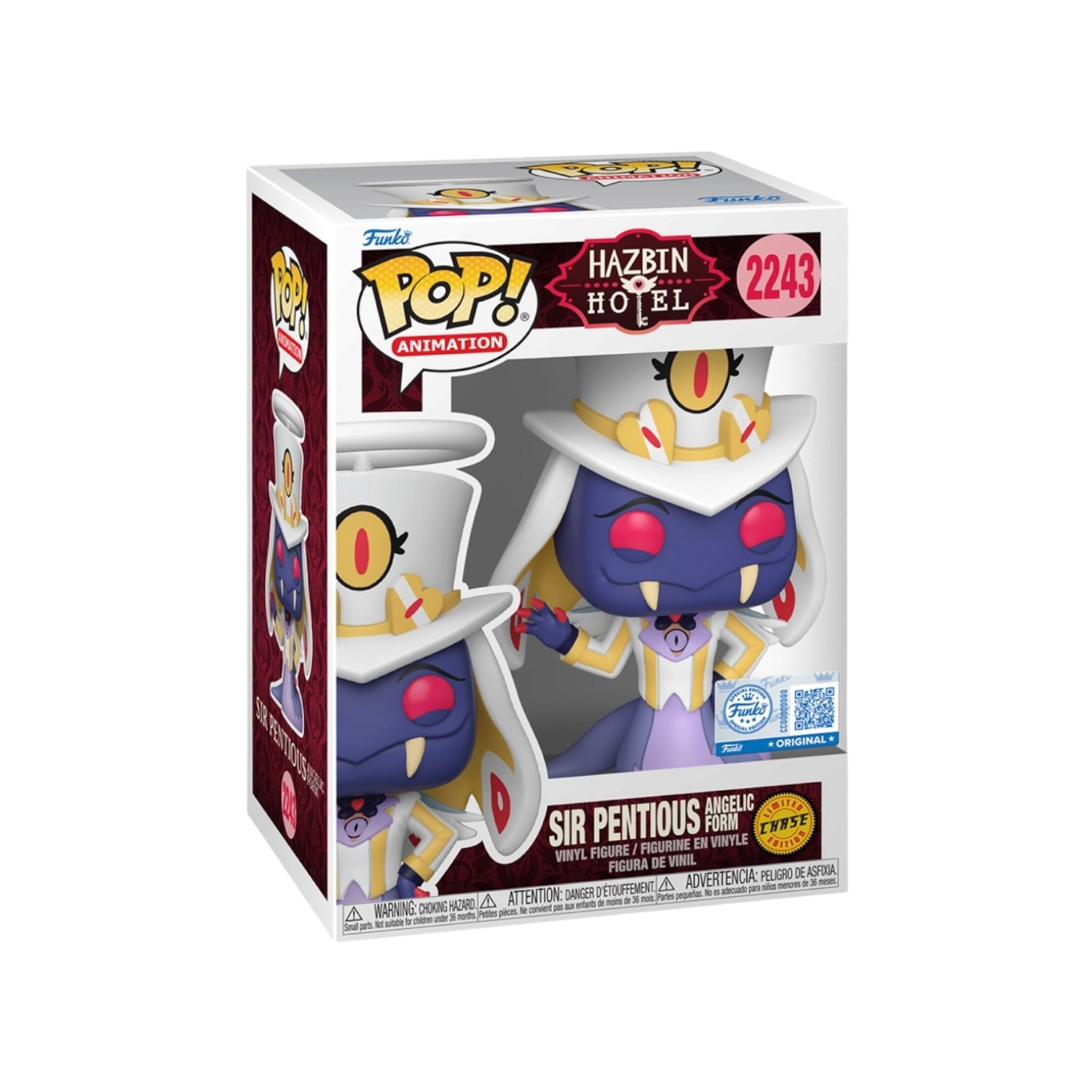 Sir Pentious #2243 Funko Pop! - Hazbin Hotel - Chance Of Chase - Funko Exclusive