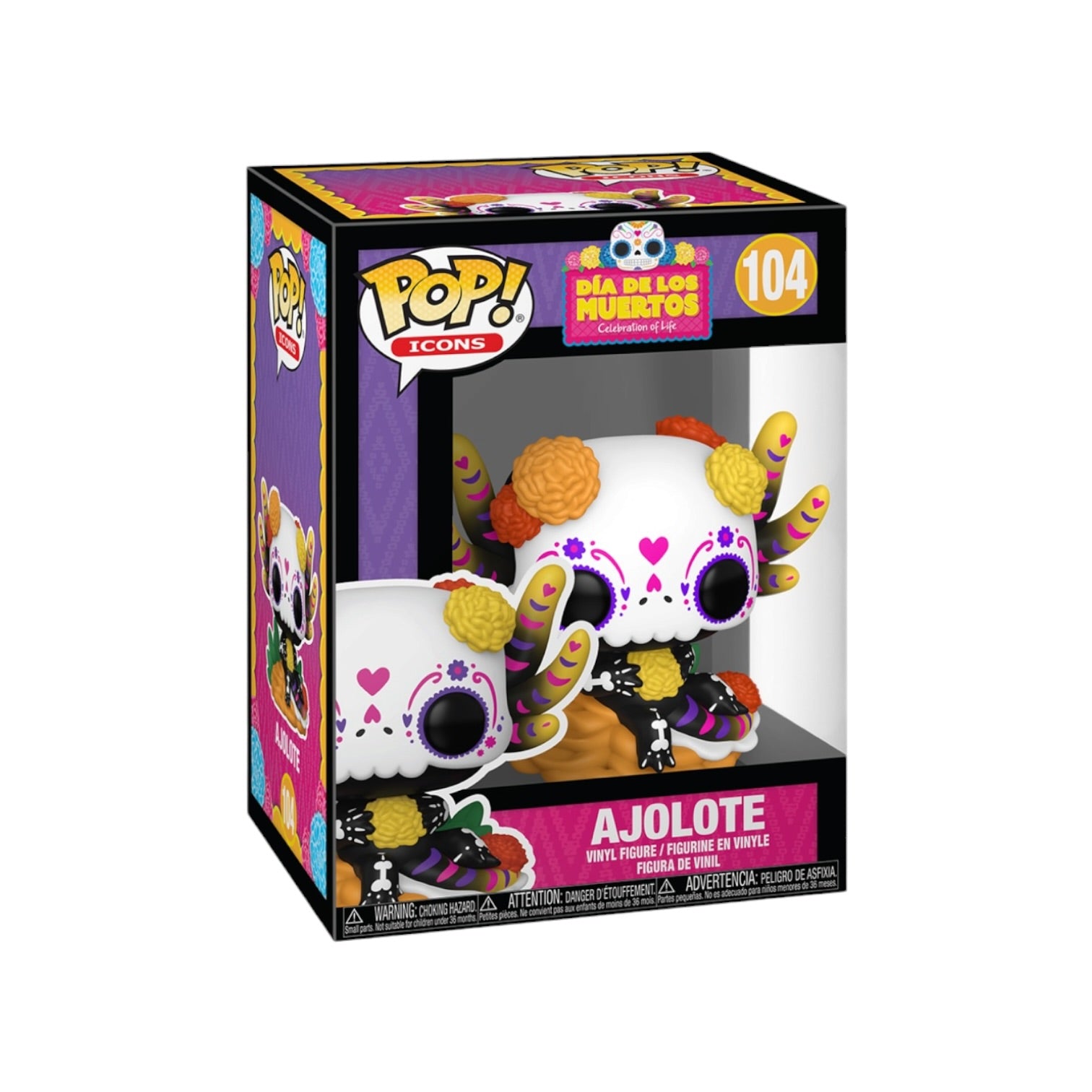 Ajolote #104 Funko Pop! - Dia De Los Muertos - Coming Soon