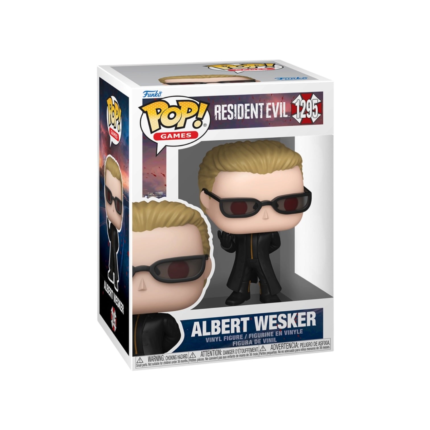Albert Wesker #1295 Funko Pop - Resident Evil - PREORDER