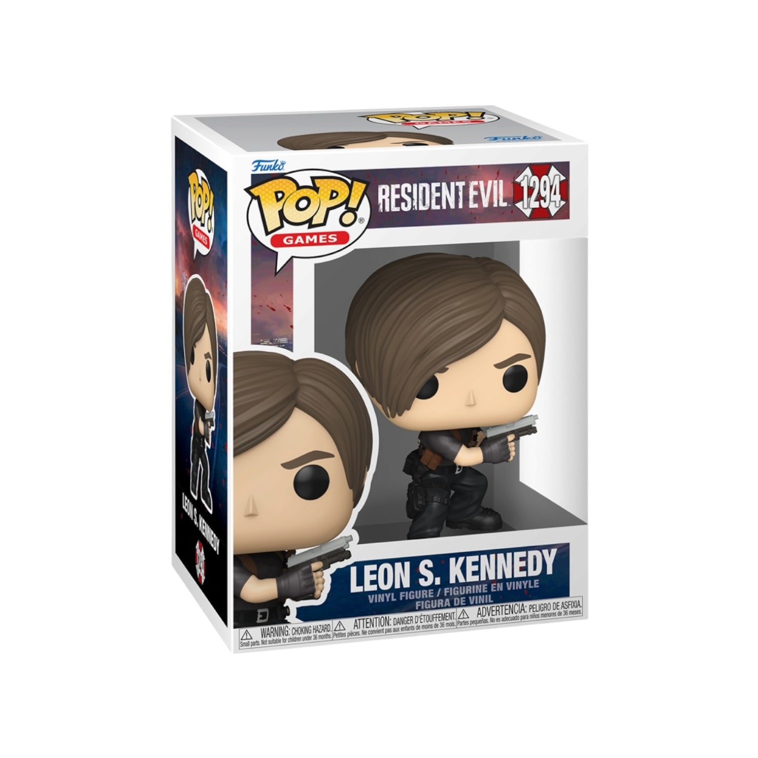 Leon S. Kennedy #1294 Funko Pop - Resident Evil - PREORDER