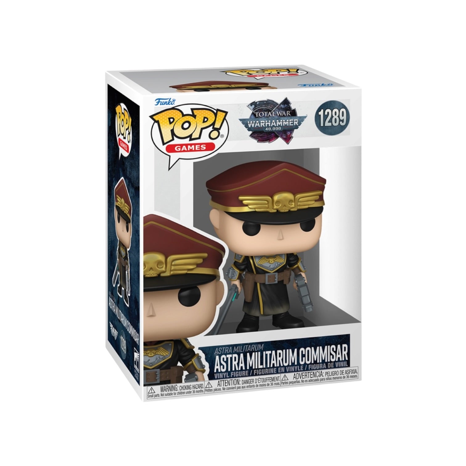 Astra Militarum Commisar #1289 Funko Pop - Total War : Warhammer 40,000 - PREORDER