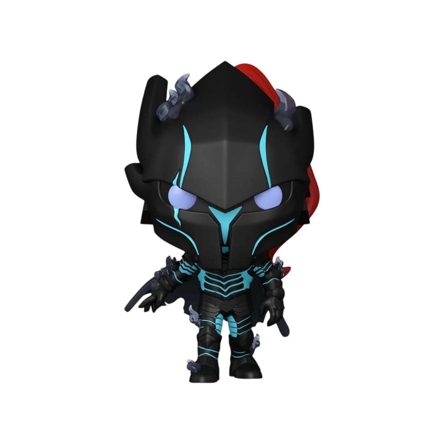 Igris #1985 Funko Pop - Solo Leveling - black and blue detail out of box