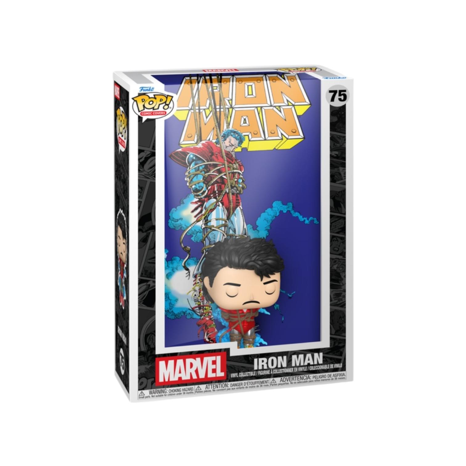 Marvel Iron Man Pop! vinyl figure in packaging on a white background