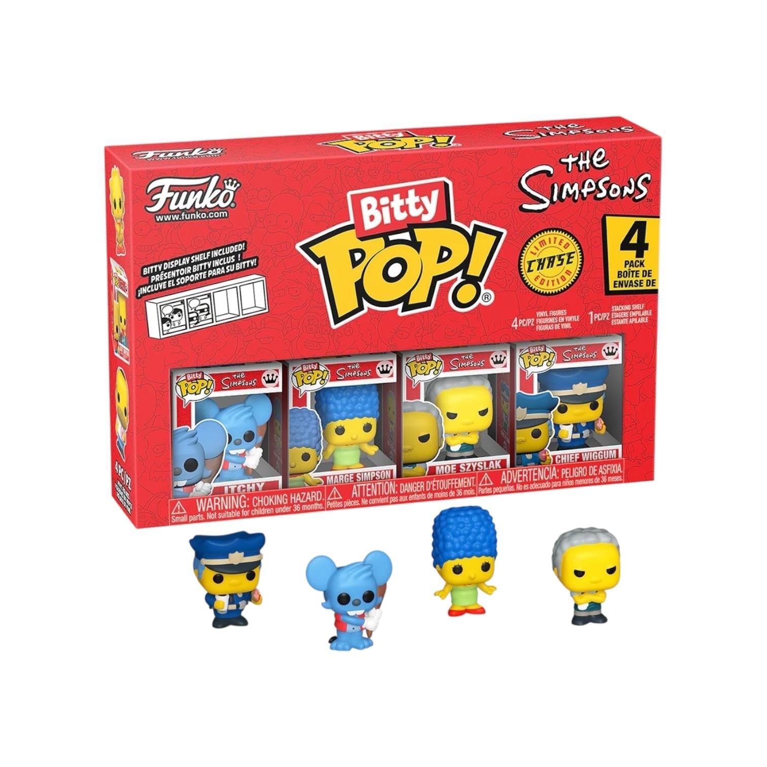 Itchy Funko 4 Pack Bitty Pop - The Simpsons