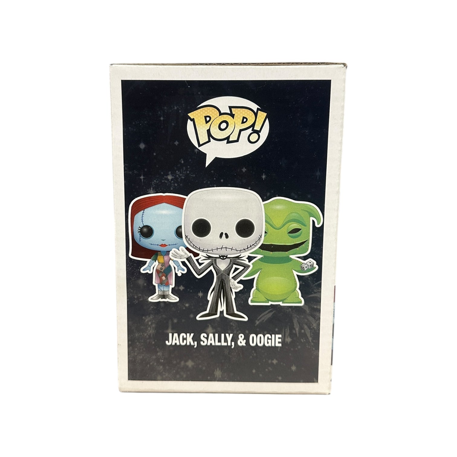 Jack, Sally, & Oogie (Metallic) 3 Pack Funko Pop! - Disney Store - D23 Expo 2013 Exclusive LE500 Pcs - Condition 8.5/10