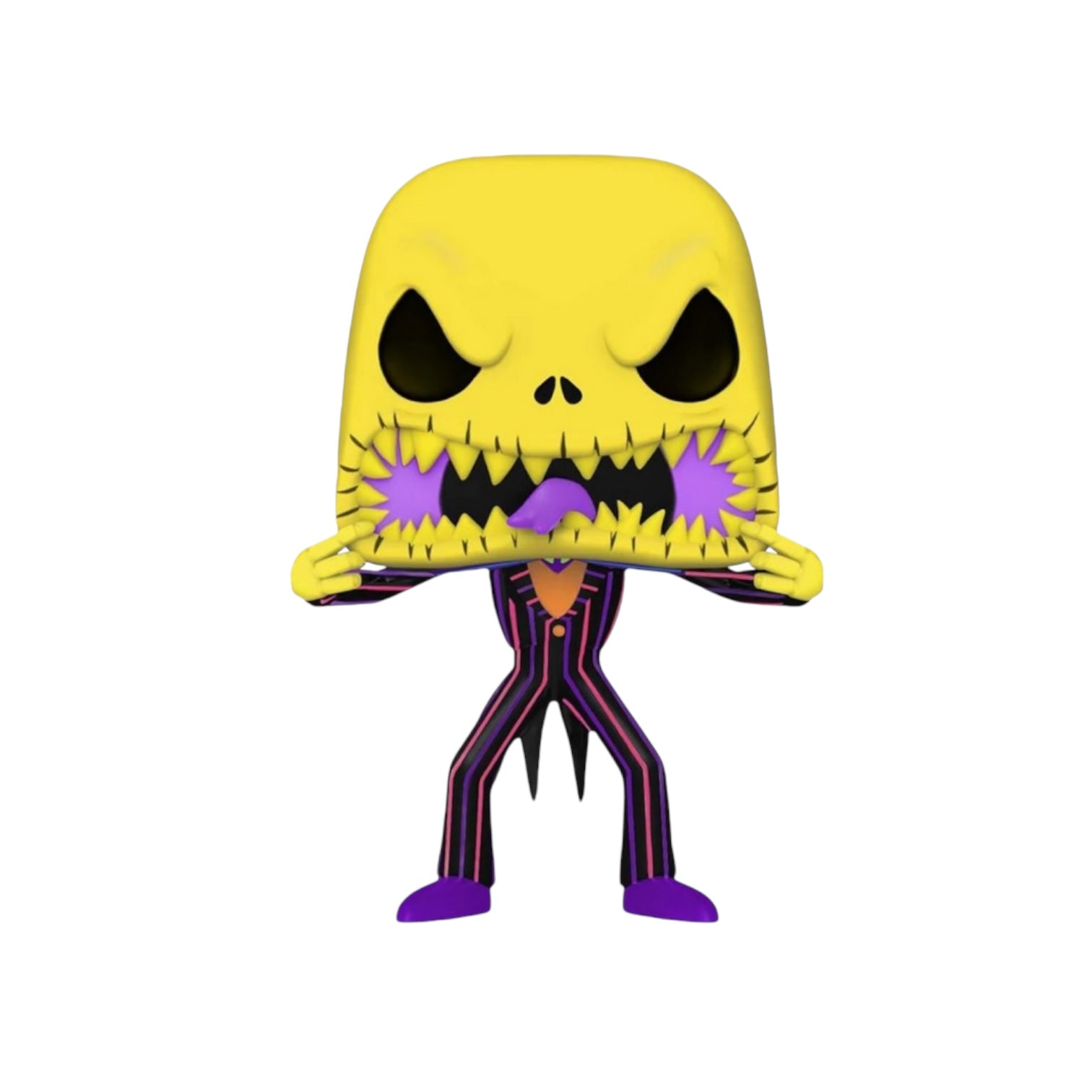 Jack Skellington pulling a scary face