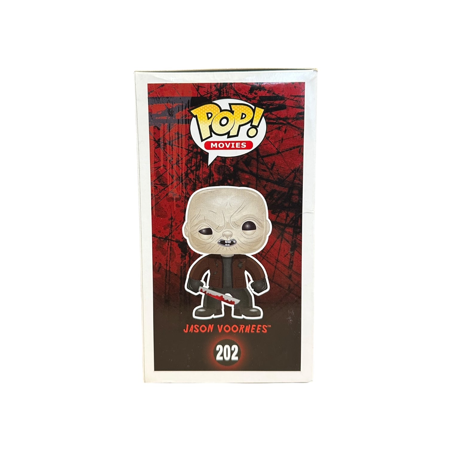 Jason Voorhees #202 (Unmasked) Funko Pop! - Friday The 13th - SDCC 2015 Shared Exclusive Side
