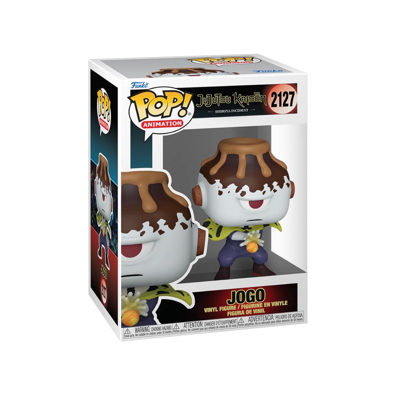 Funko Pop! vinyl figure in packaging with Jujube Kappa character on a white background