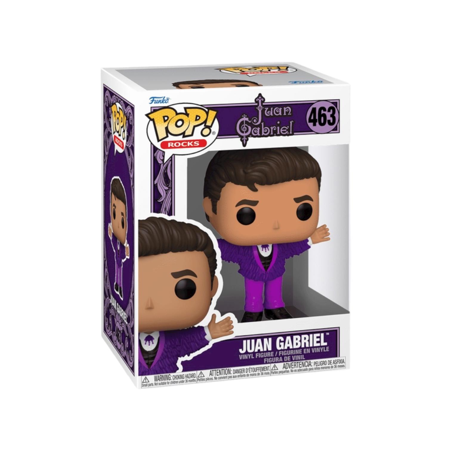 Funko Pop! Juan Gabriel vinyl figure in packaging on a white background