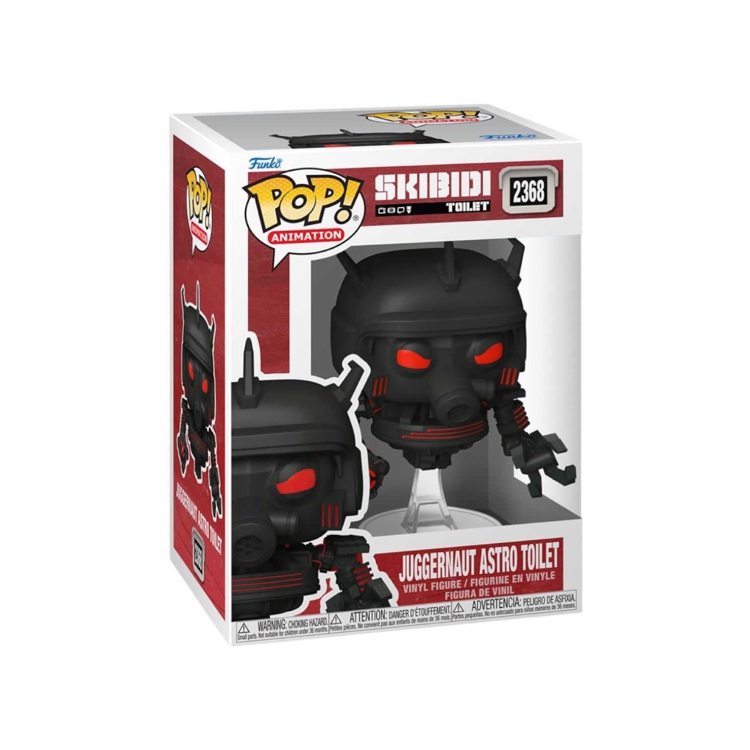 Funko Pop! vinyl figure in packaging with Skibidi branding