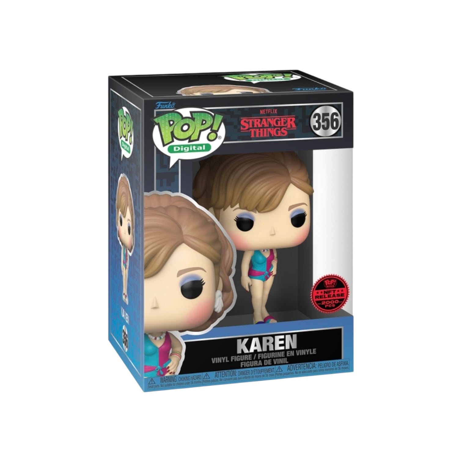 Karen #356 Funko Pop! - Stranger Things - NFT Release Exclusive LE2000 Pcs Box