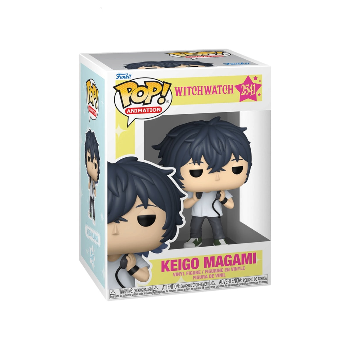Funko Pop figure of Keigo Magami from Witch Watch, featuring vibrant colors and detailed design.