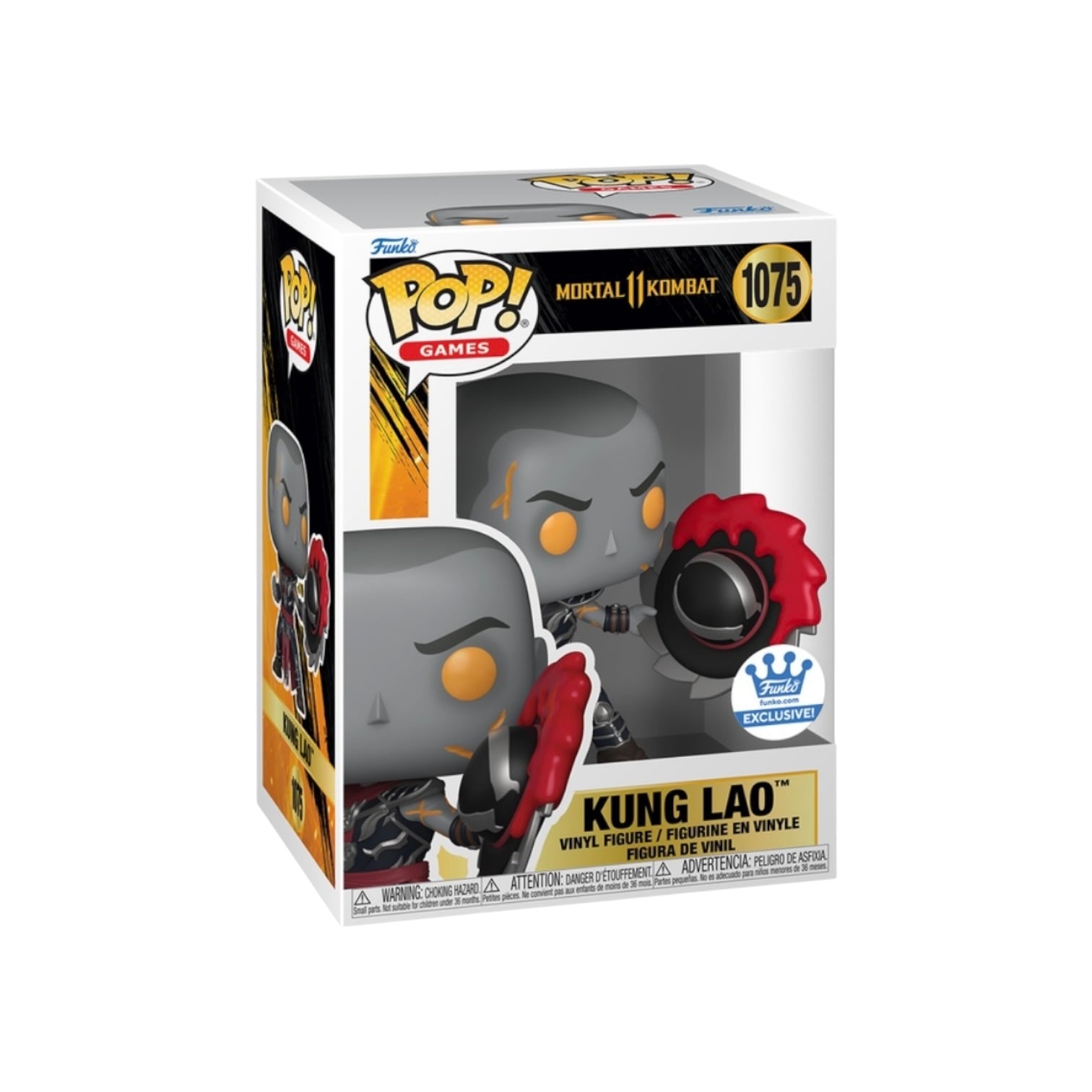 Kung Lao #1075 Funko Pop! - Mortal Kombat 11 - Funko Shop Exclusive Box