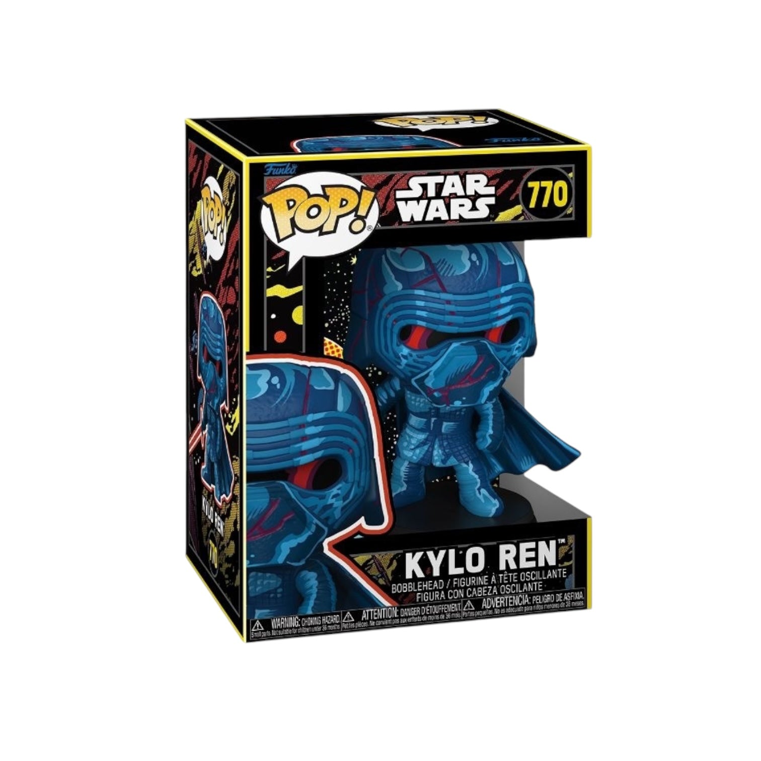 Kylo Ren retro style figure