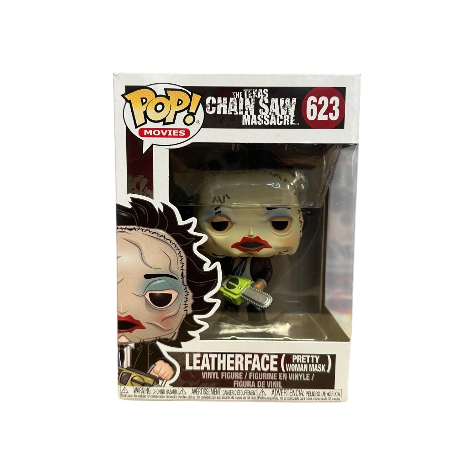 Leatherface (Pretty Woman Mask) #623 Funko Pop! - The Texas Chainsaw Massacre Front