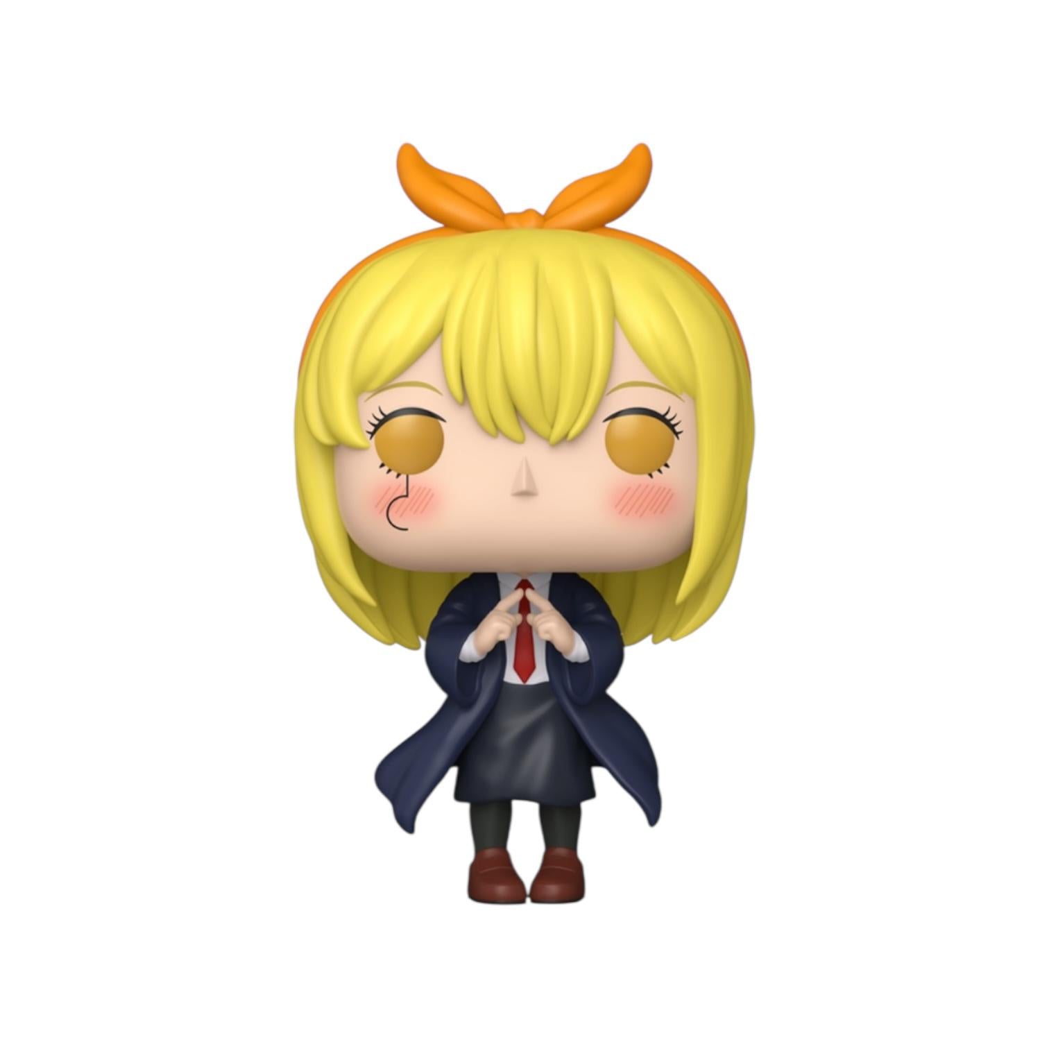 Funko Pop! vinyl figure of a character with blonde hair and orange horns on a white background