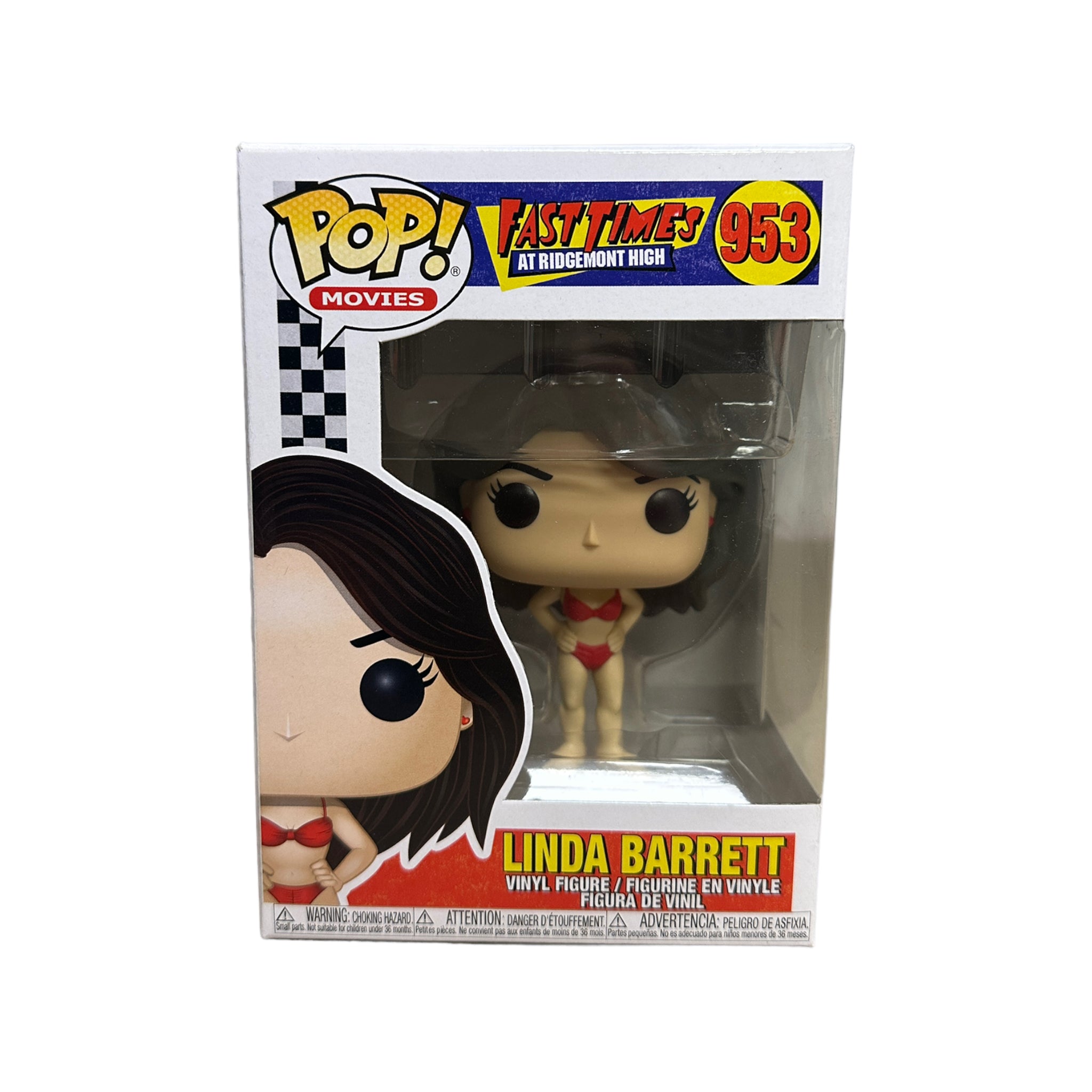 Linda Barrett Funko Pop! from Fast Times at Ridgemont High, 2020 edition, in 8/10 condition.