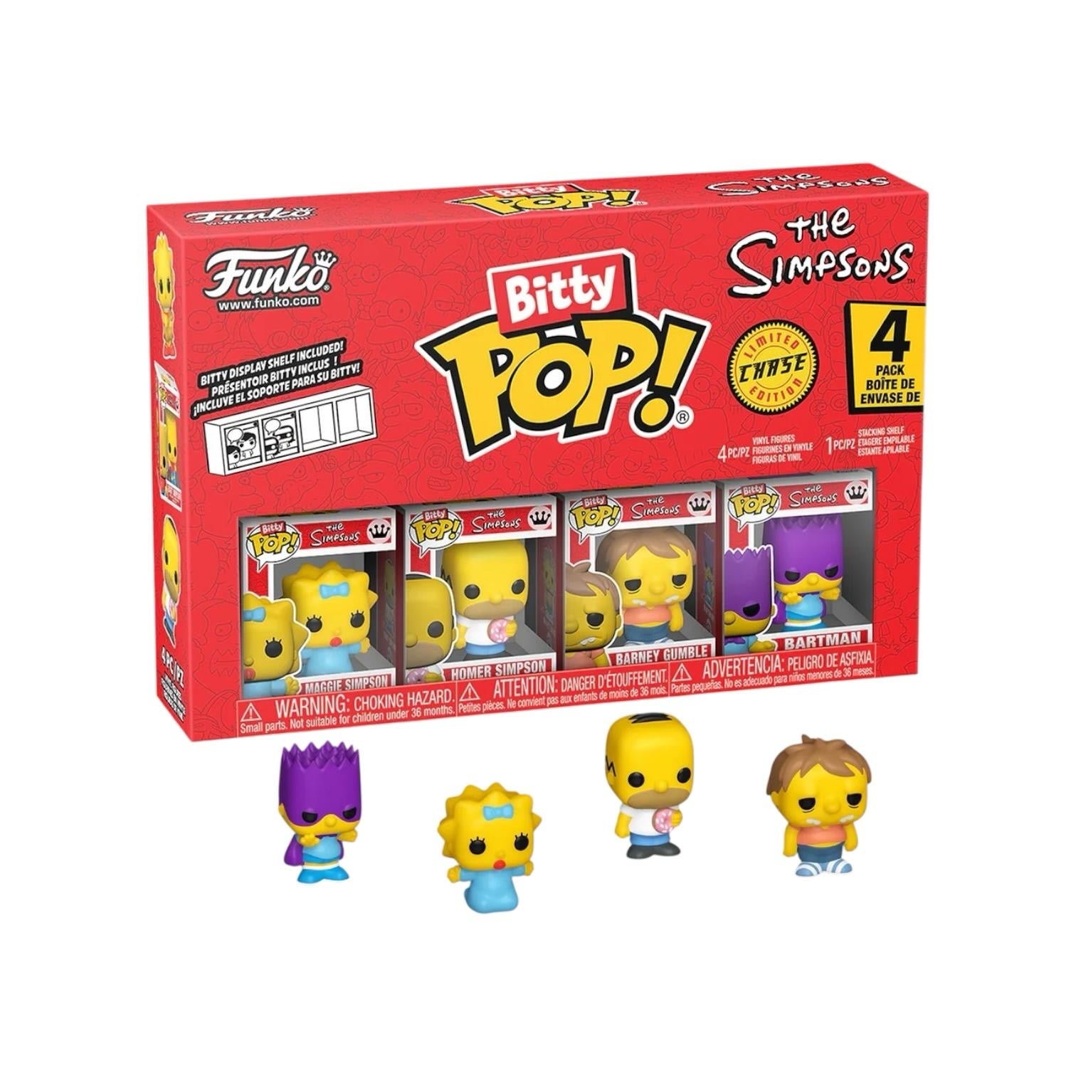Maggie Simpson Funko 4 Pack Bitty Pop - The Simpsons