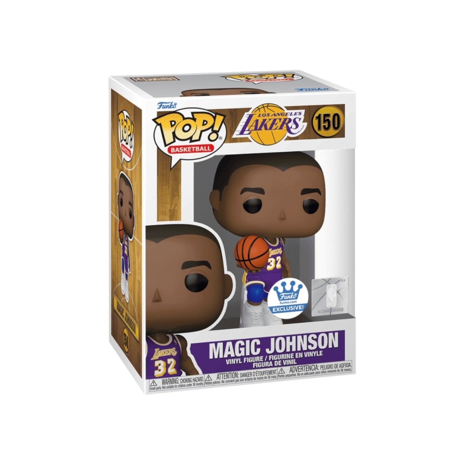 Magic Johnson #150 Funko Pop! - LA Lakers - Funko Shop Exclusive Box