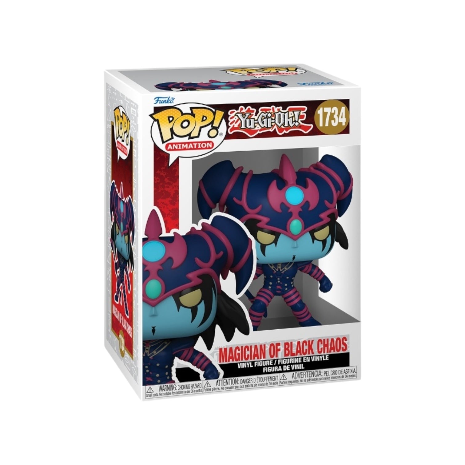 A Funko Pop vinyl figure representing a black rose, featuring vibrant colors and a unique design for display.