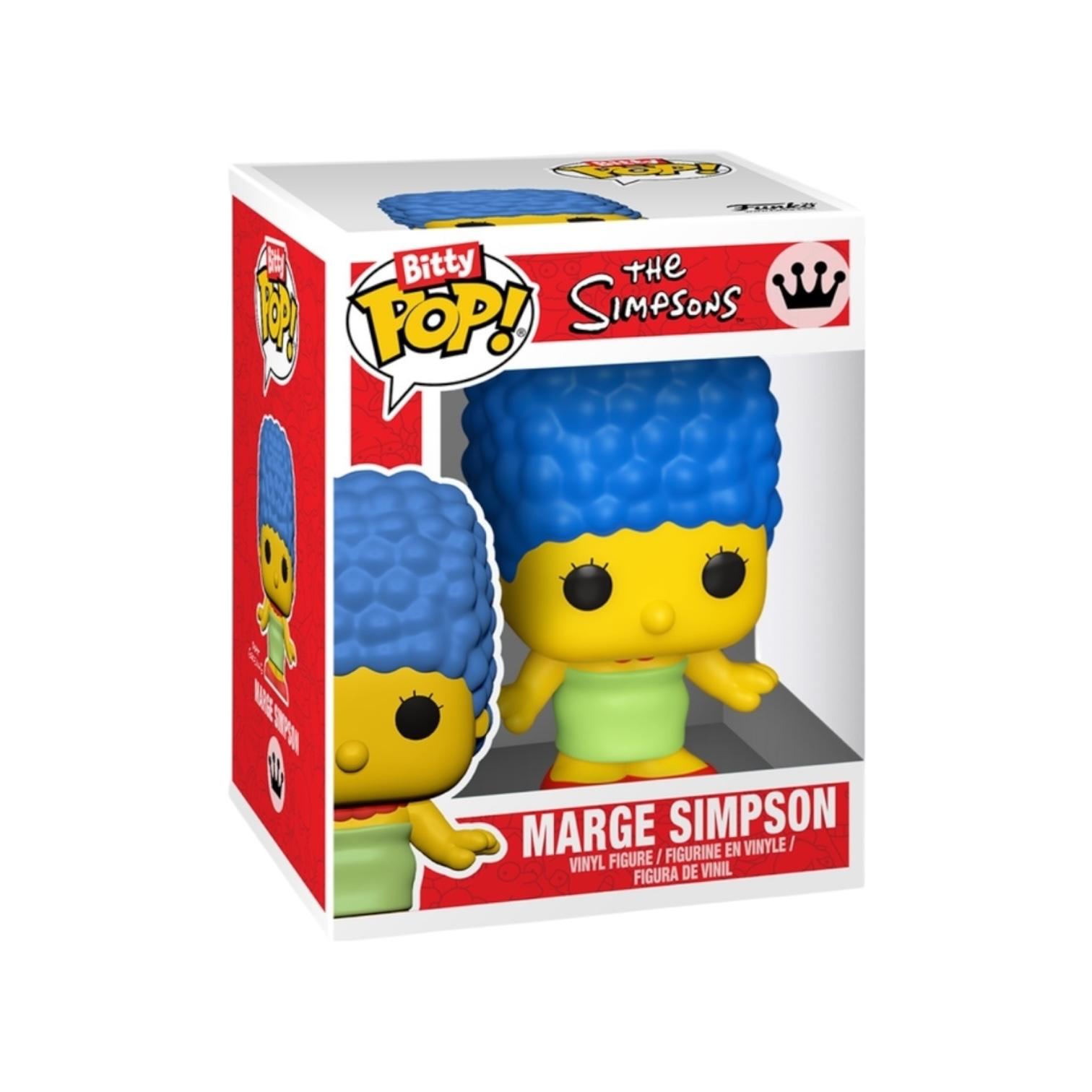 Bitty Pop! vinyl figure of Marge Simpson in packaging