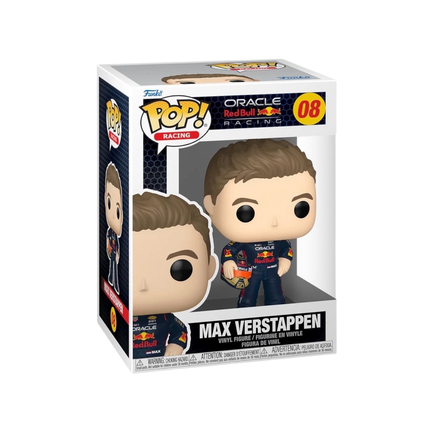 Max Verstappen #08 Funko Racing Pop! Oracle Red Bull Racing